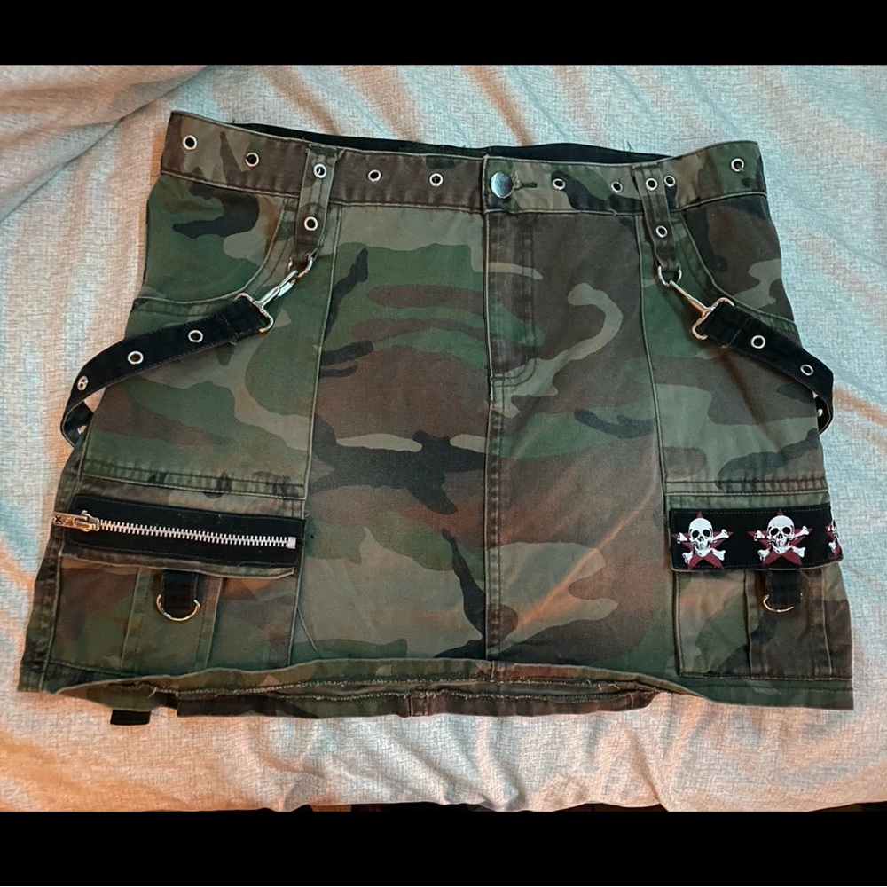 tripp nyc camo skirt